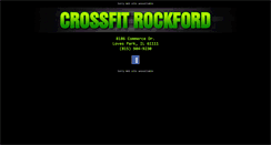 Desktop Screenshot of crossfitrockford.com